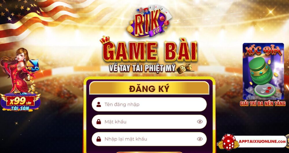 Game tài xỉu Rikvip - Tải app tài xỉu online nhanh gọn