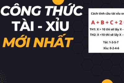 Công thức đánh tài xỉu bách trúng bách thắng bạn nên biết