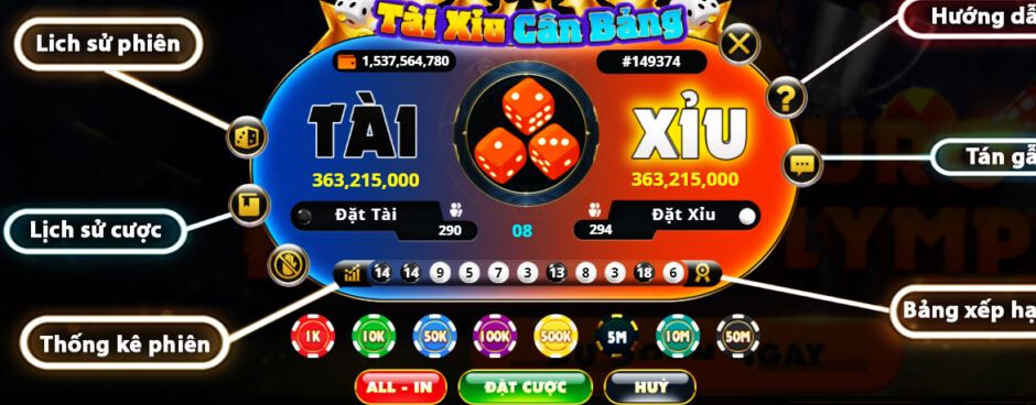 Giới thiệu game tài xỉu cân bằng là gì?