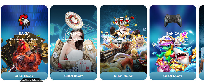 Kho tàng game đa dạng